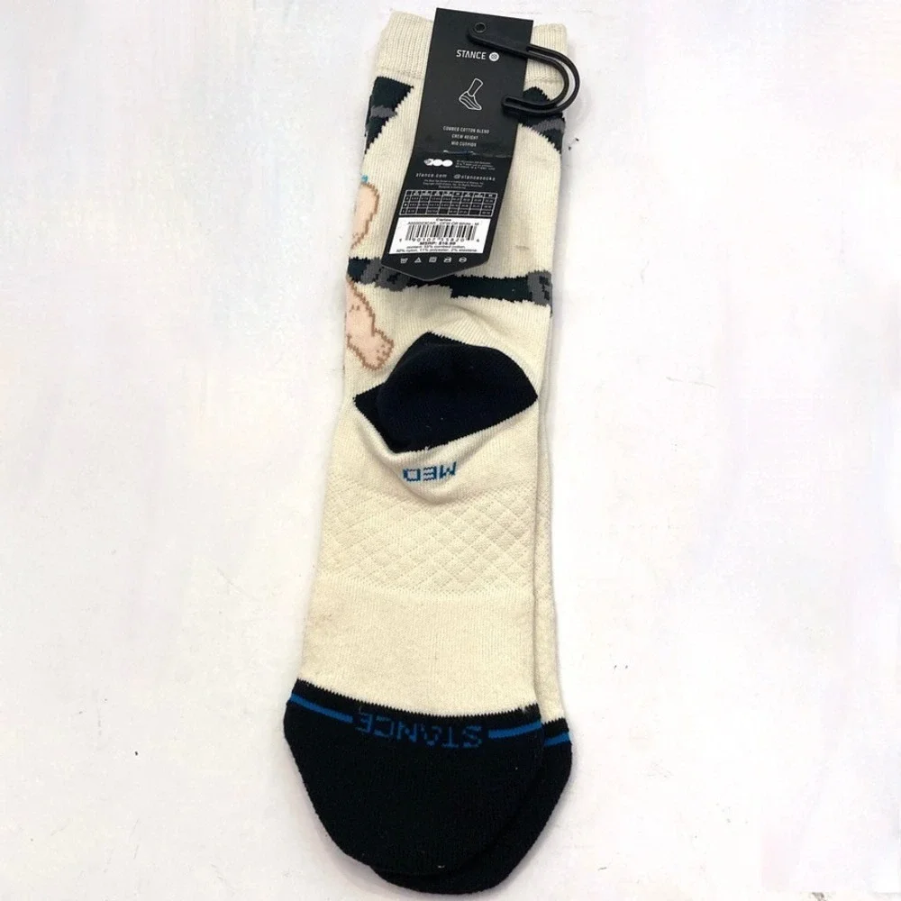 STANCE x The Hangover Carlos Men's Crew Socks Medium Men 6-8.5 Women‎ 8-10.5